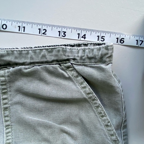 Vintage Gramicci Climbing Pants Large Green Tie Waist Hiking Y2K Gorpcore USA - Picture 7 of 13